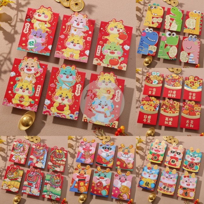 

Open DS] Angpao Imlek Naga 2024 Angpau YS 3D Pendek Glossy V. 3D Shio Grosir