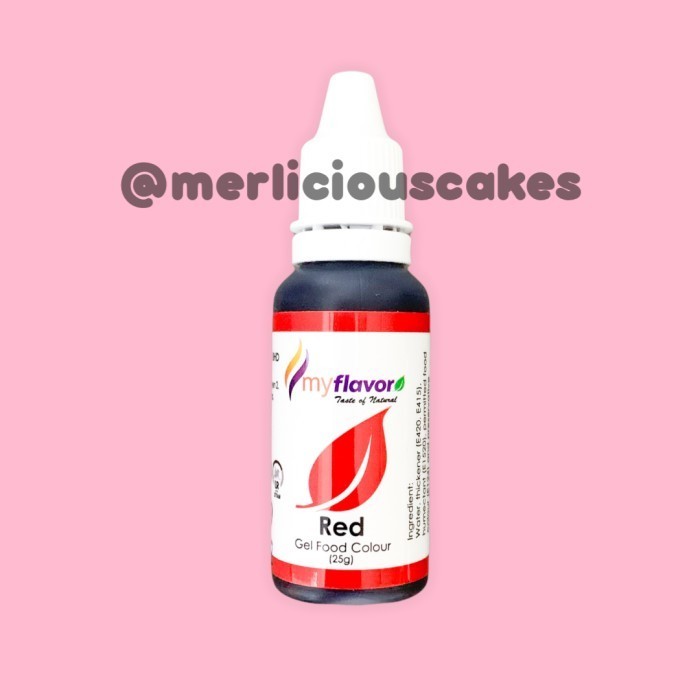 

Terlaris Red Gel My Flavor Food Color Food Colour Pewarna Makanan SALE