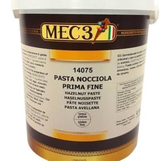 

Terlaris MEC3 Hazelnut Paste / Pasta Nocciola Maxima Gluten Free Repack 200gram SALE