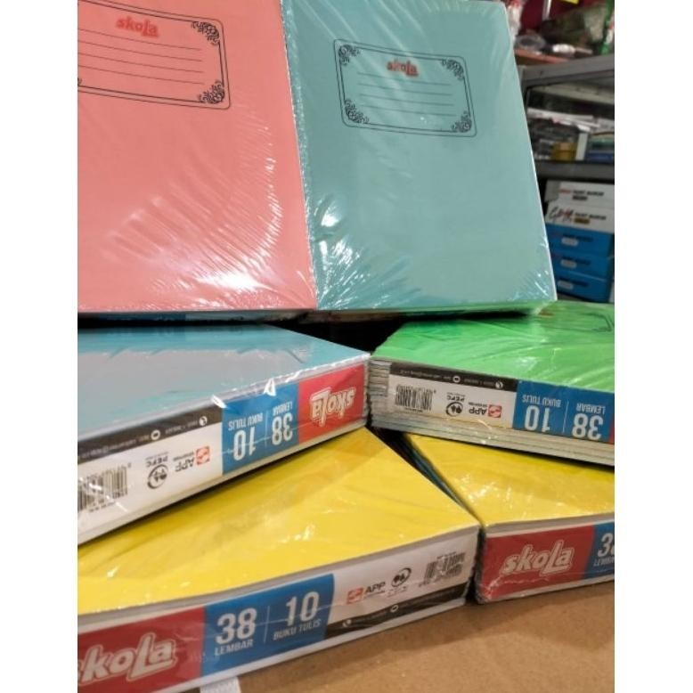 

Boss 1 Pack 10 Buku Tulis Skola 38 Lembar Satu Produk Dengan Paperline Sidu