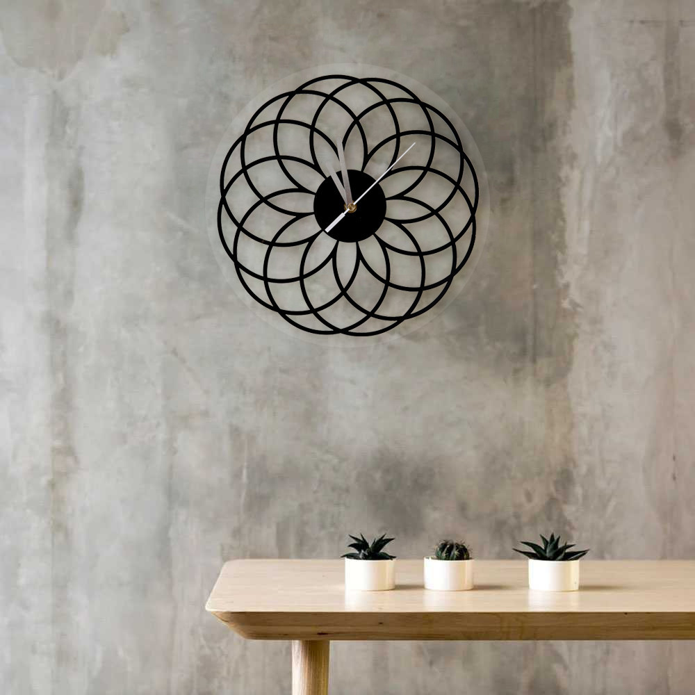 VOSARREA Jam Dinding Creative Design Ring 30CM - E161/ Jam Dinding Minimalis / Jam Dinding Klasik / 