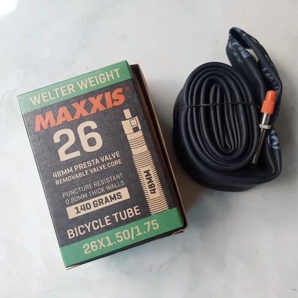Ban Dalam Sepeda Maxxis Ukuran 26X1.50 Sd 1.75 Atau 26 X 1.50 - 1.75
