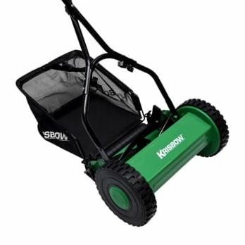 Krisbow Mesin Alat Potong Rumput 12 Inci Dorong Reel Mower 12 Inchi  Ready