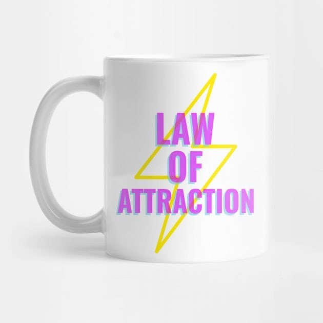 hukum tarik-menarik Cangkir Kopi law of attraction Coffee Mug
