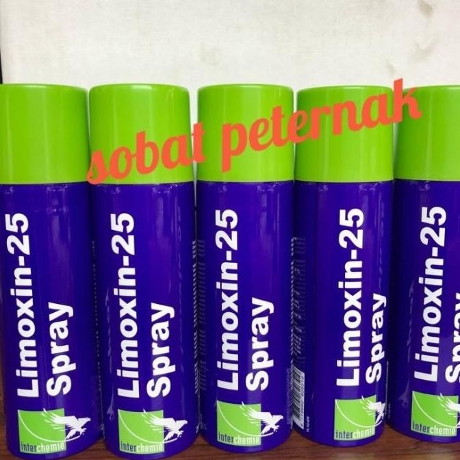 Limoxin-25 Spray, Obat Semprot Luka