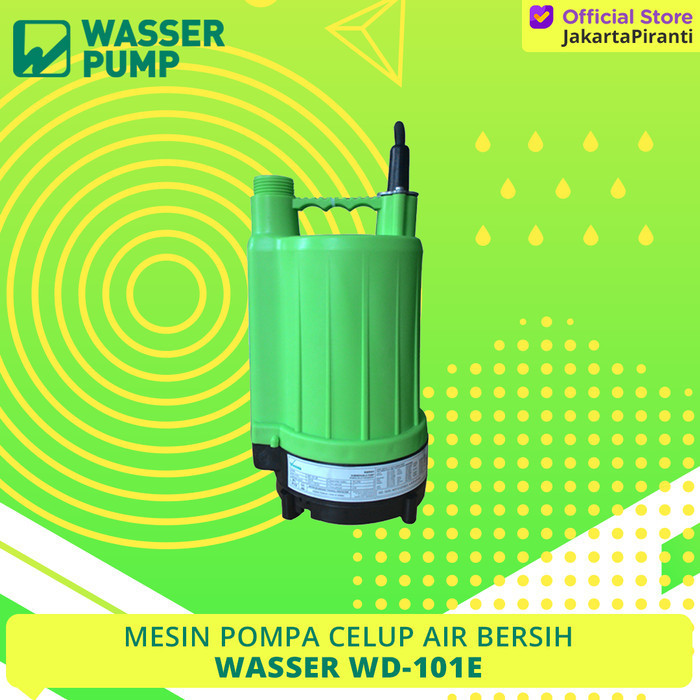 NEW SERIES POMPA CELUP WASSER WD 101 E - POMPA KOLAM ORIGINAL QUALITY