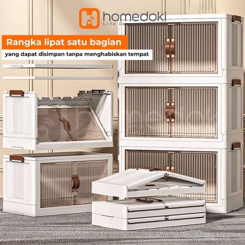 lemari besar / laci plastik susun / lemari lipat / lemari laci plastik susun / lemari lipat untuk ba