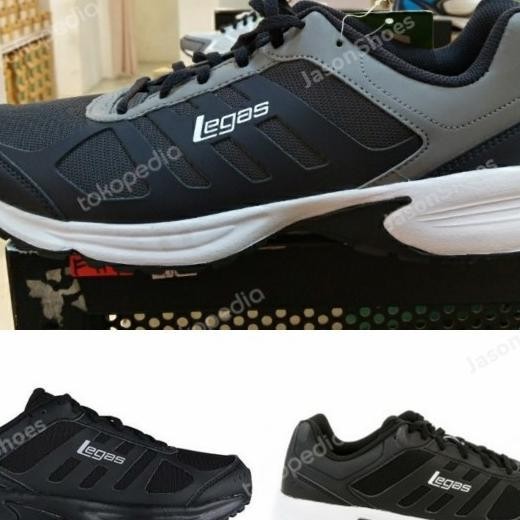 Sepatu League Legas Atom La Running Shoes Pria Sneakers