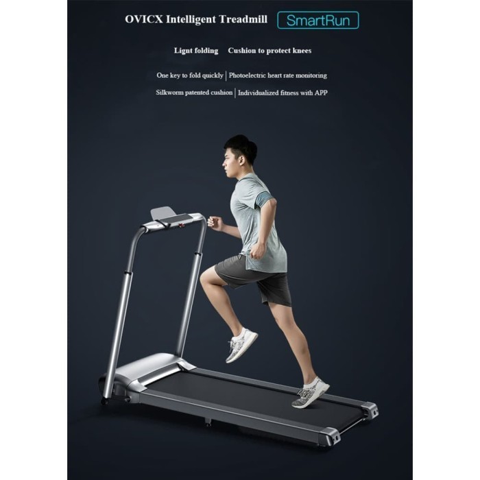 OVICX Smart Run Fitness Treadmill Motorized Folding Machine
