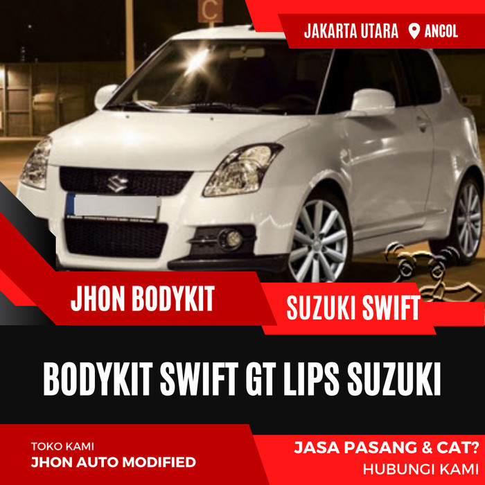 Bodykit Swift Gt Lips Suzuki Swift Gt Add On Gratis Ongkir