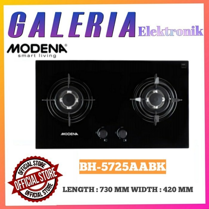 KOMPOR TANAM MODENA 2 TUNGKU BH 5725 AABK BH5725AABK BH-5725AABK