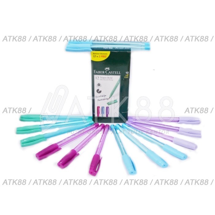 

Sale Faber Castell Tripen Bold 0.7 12 Free 2