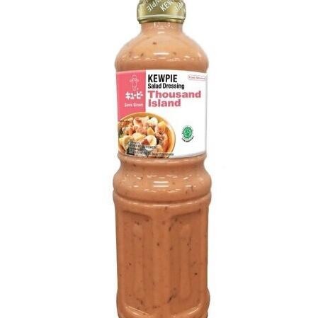 

Kewpie THOUSAND ISLAND 1 Liter Salad Dressing Saus Siram Khas JEPANG KGS