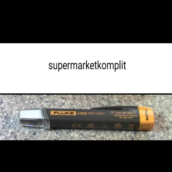 Fluke Voltalert Lvd 2 Tespen Ac Non-Contact Voltage Testers Seri Lvd2