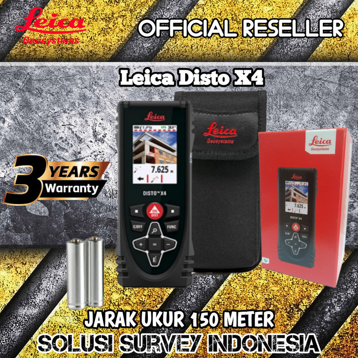 Leica Disto X4 / Leica Distometer / Garansi Resmi Leica