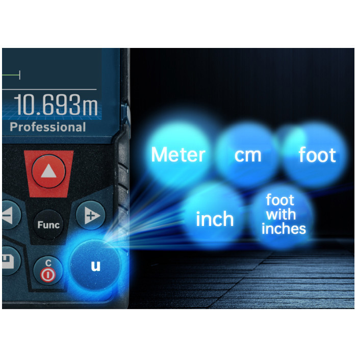 Meteran Laser Digital Rangefinder Distance Meter Bosch Glm400 Glm 400