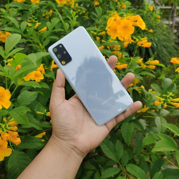 Dijual Backdoor  Samsung S20 PLUS - S20 Original Copotan - Cloud Blue Limited
