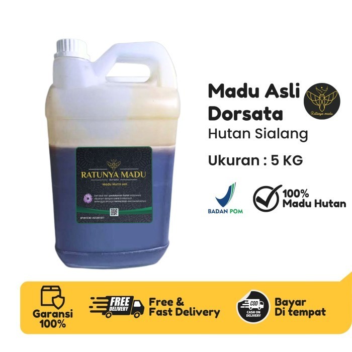 

Ratunya Madu - Madu Hutan Asli Murni 5kg - Natural Raw Honey Original