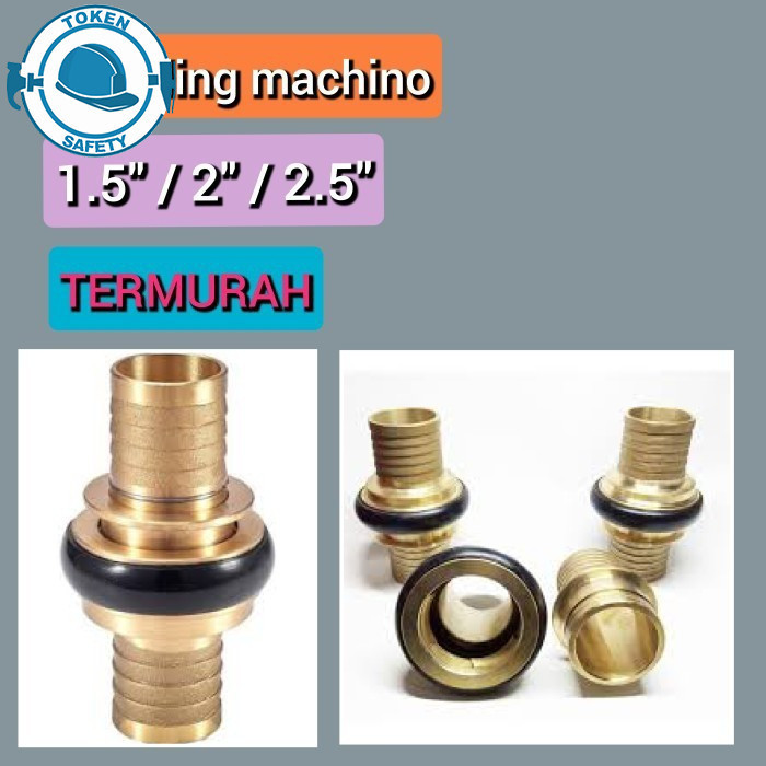 coupling machino kopling selang pemadam kebakaran - 1.5"