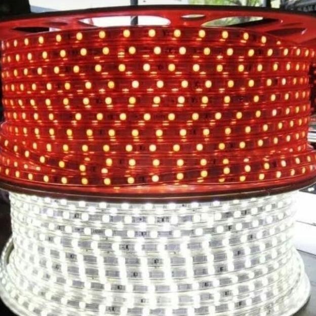 Lampu Bendera Merah Putih 8 Meter  Dan 10 Meter Led Strip 220V