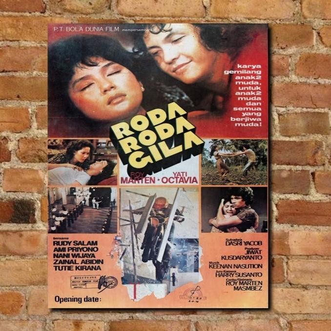 "'''] DGS poster kayu hiasan dinding walldecor dekorasi ruangan film jadul