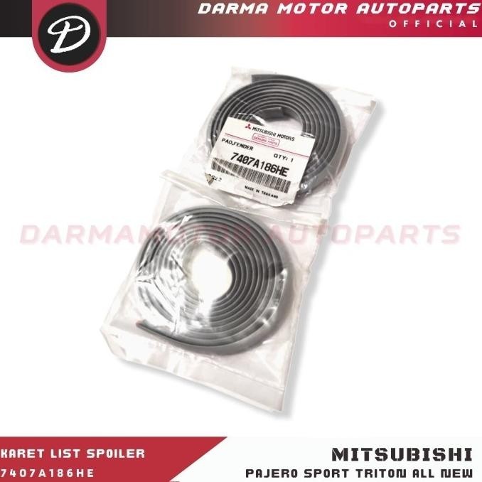 Karet List Spoiler Over Fender Pajero Sport Triton All New Pajero Kuda