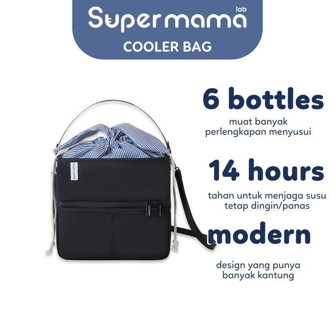 Supermama Lab Original Cooler Bag | Tas Pendingin Susu