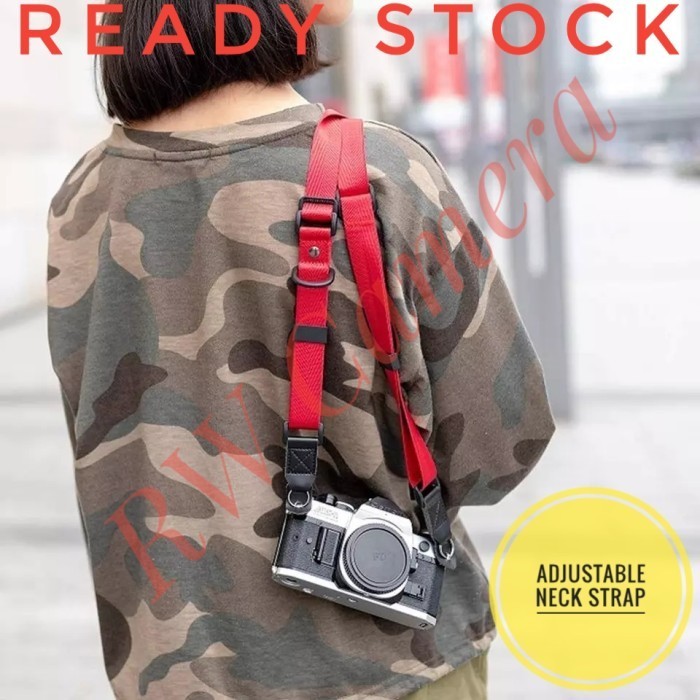 Adjustable Strap Camera Mirrorless Tali Kamera Sony Fujifilm Nikon