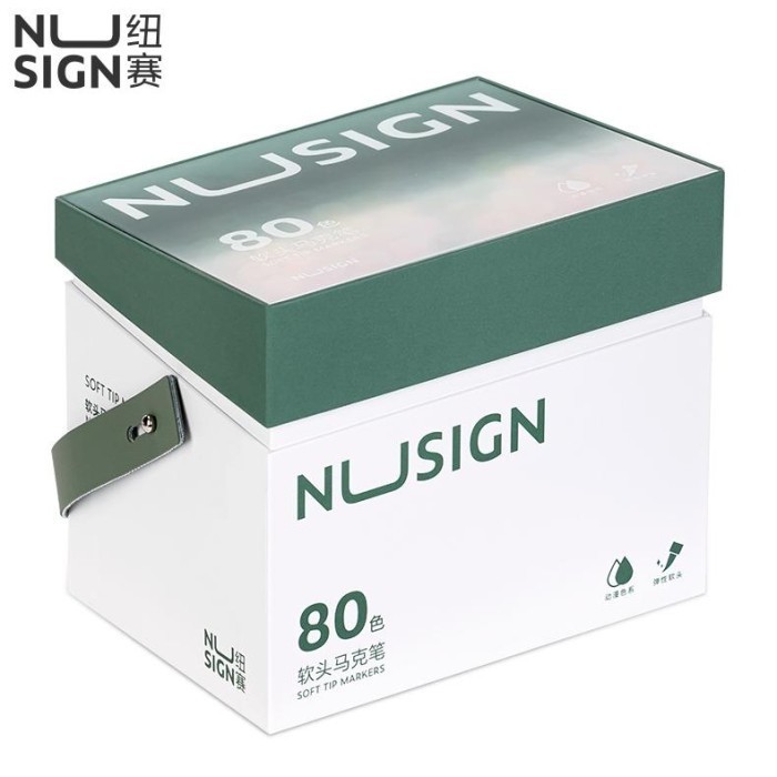 

Nusign Sketch Marker / Spidol Sketsa Dual Tip 40 60 80 Warna Non Tic