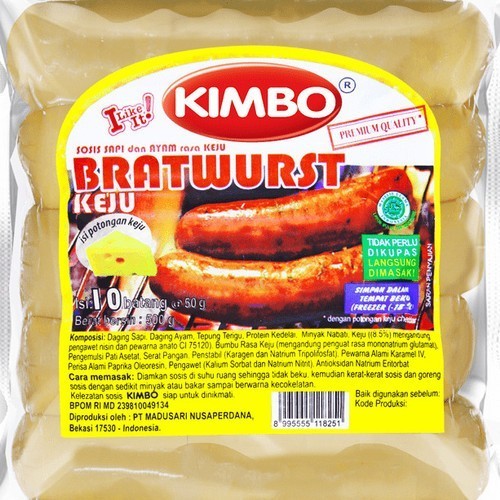 

Sosis Kimbo Keju isi 10 biji