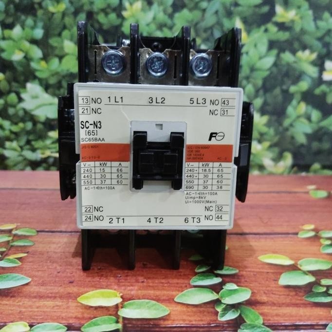 Magnetic Kontaktor Fuji Scn3 Sc-N3 Fuji Sc-N3 Scn3  Ready