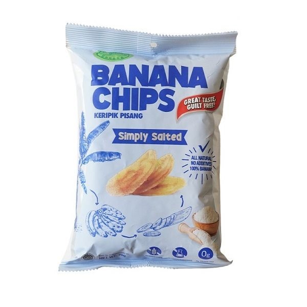 

EVERYTHING BANANA CHIPS SIMPLY SALTED 70 GR