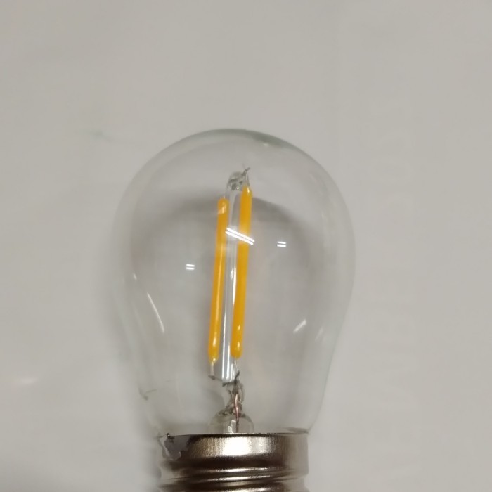 10 Pcs Lampu Led Filamen 2 W Watt G45 Warm White Kuning Cafe Panjang 8 Gratis Ongkir