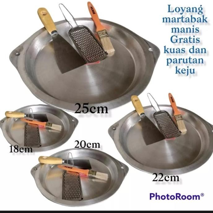 Cetakan Martabak Manis / Loyang Martabak Bangka Bahan Anti Lengket