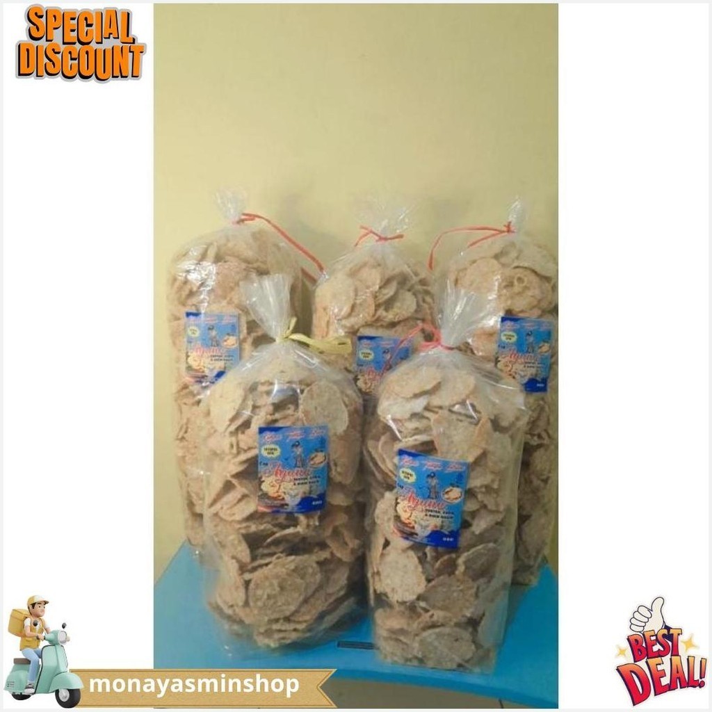 

Keripik Tempe Sagu 1Kg (Free Buble Wrap) Bisa Cod Termurah Banget
