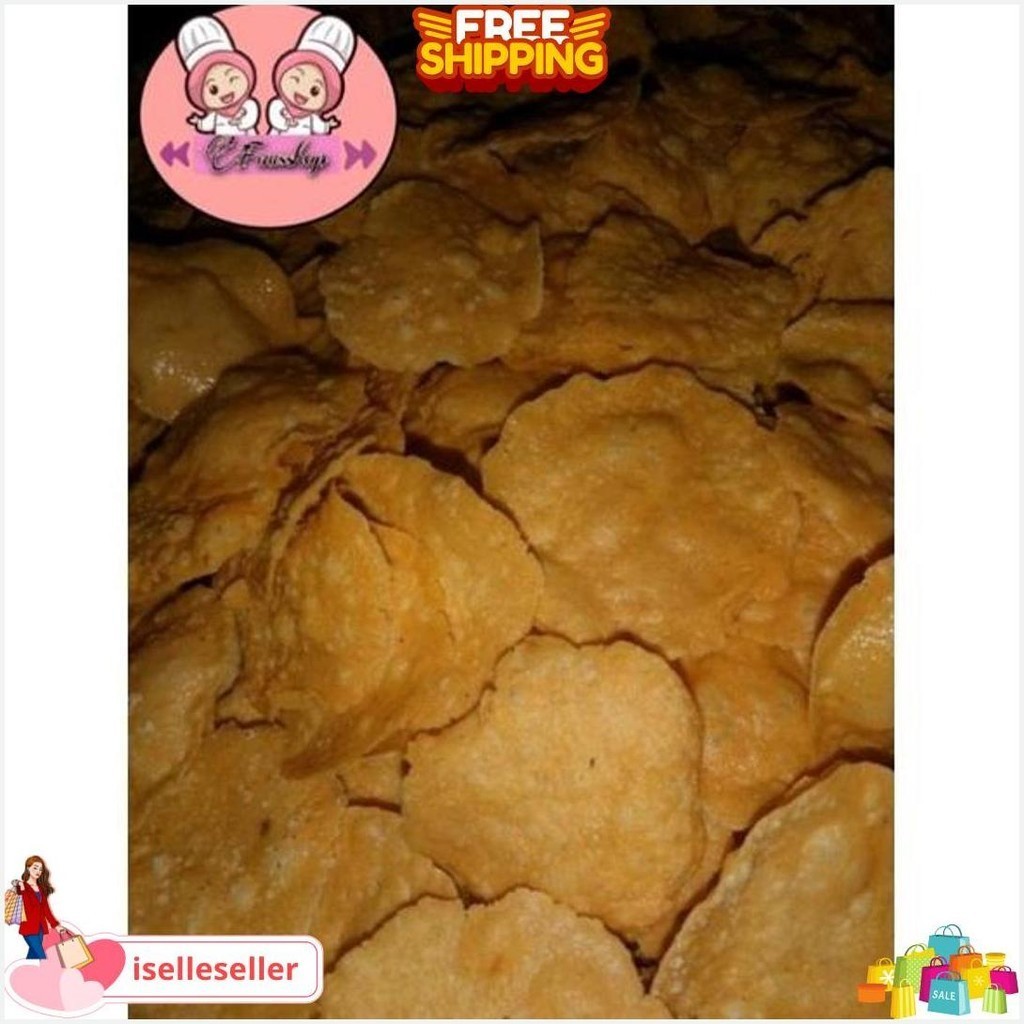 

Keripik Gegetas ( Beras) Khas Banten, Keripik Gurih Original Produk