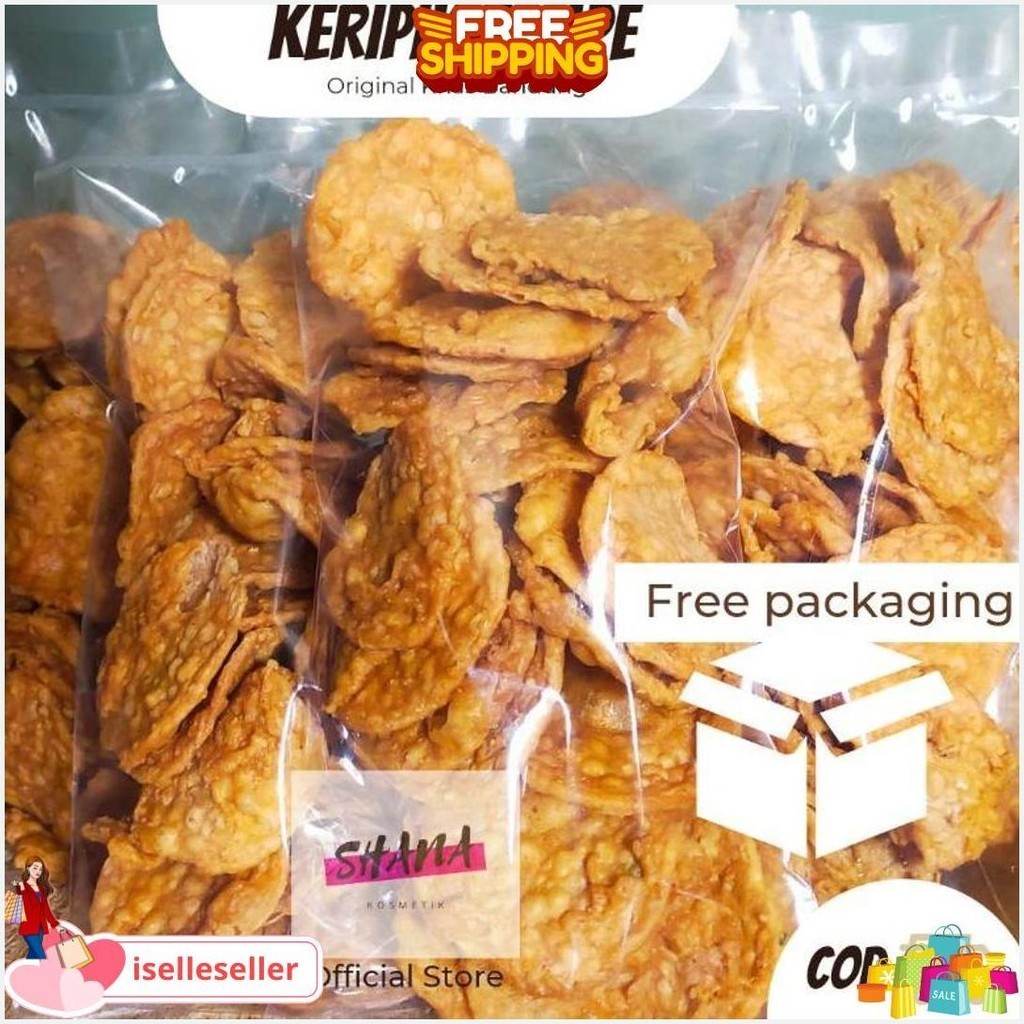 

Keripik Tempe Goreng Bandung Original Manis Pedas Daun Jeruk Kemasan 500 Gr Termurah Banget