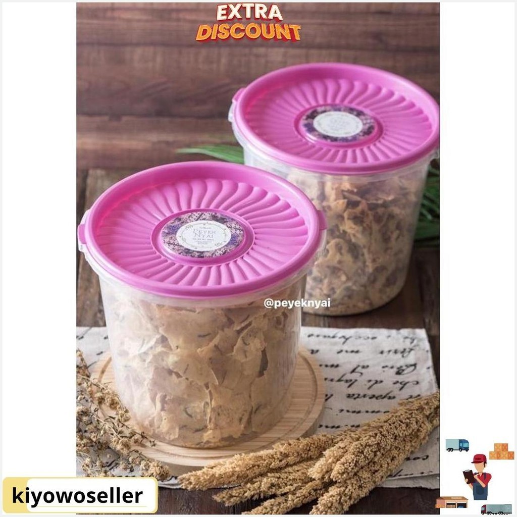 

Peyek Nyai - Rempeyek Semua Varian (Toples 5L) | Peyek Kacang | Peyek Teri Medan | Peyek Udang | Peyek Cabai | Peyek Kacang Hijau | Peyek Kedelai Hitam | Peyek Almond | Peyek Kacang Mede Termurah Banget