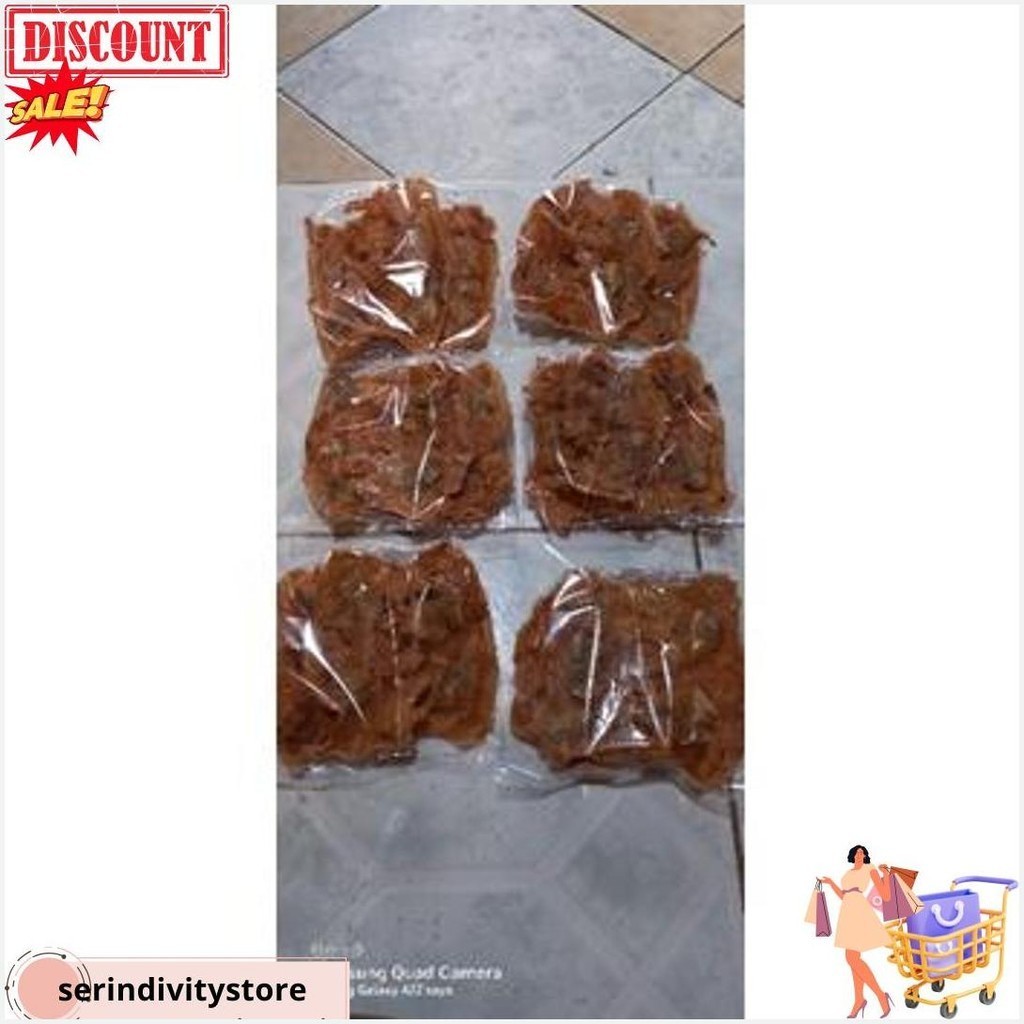 

Peyek Asinan/Mirong Asinan Khas Brebes Gratis Ongkir