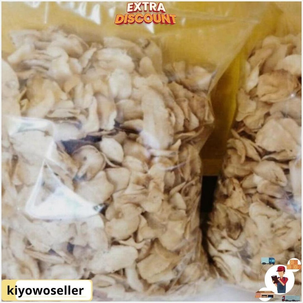 

1 Kg Keripik Gayam Renyah Gurih Tipis Asli Bantul Jogja Bisa Cod