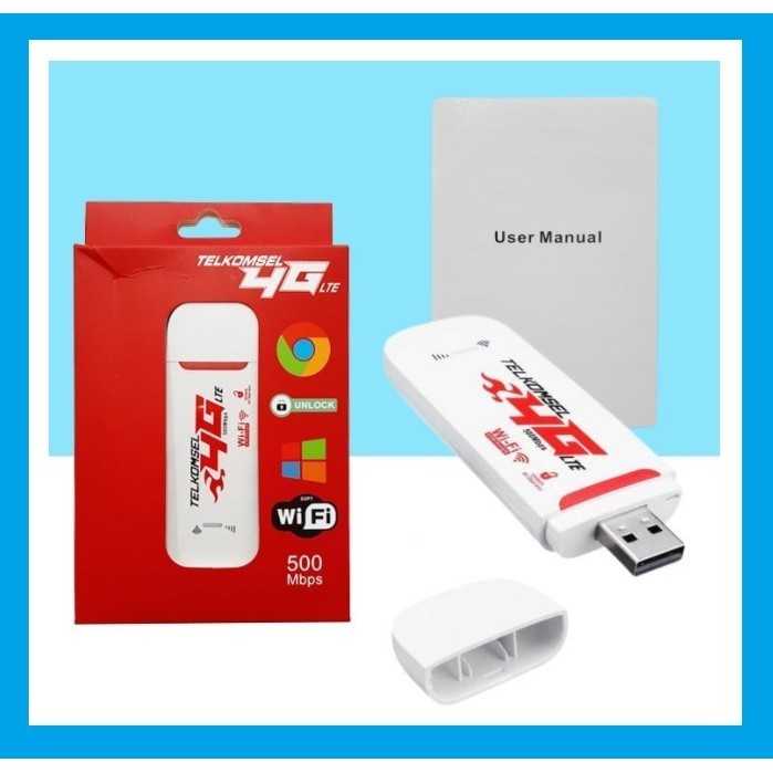 Modem Wifi Mifi 4G Telkomsel Modem Lte Usb 500Mbps Unlock All Operator