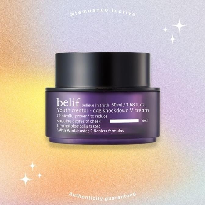 Best Seller Belif Youth Creator Age Knockdown V Cream Anti Aging Anti-Inflammatory Face Moisturizer 