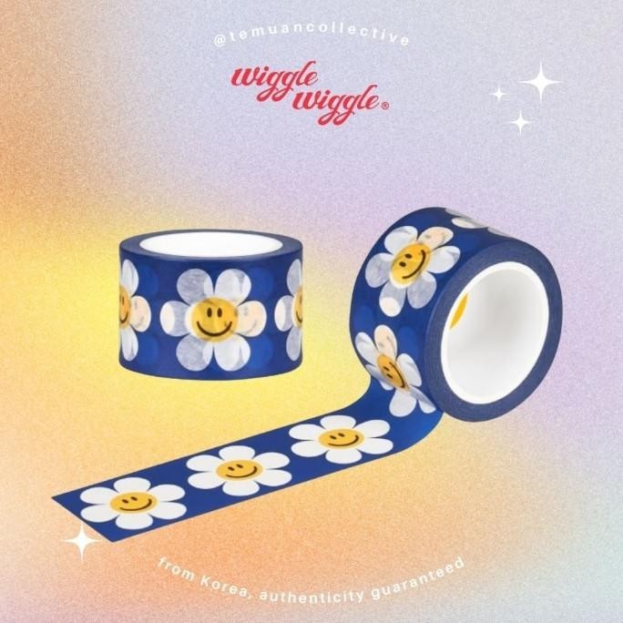 

Wiggle Wiggle Masking Tape - S We Love / Forest / Rainbow S Terbaik