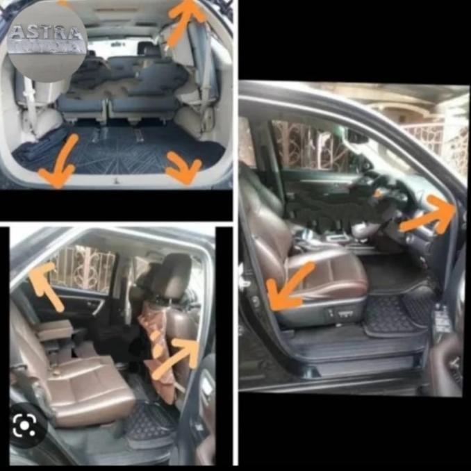 Karet Balon Body Pintu Mobil Etios Valco Full Set 5 Pintu Original  Baru