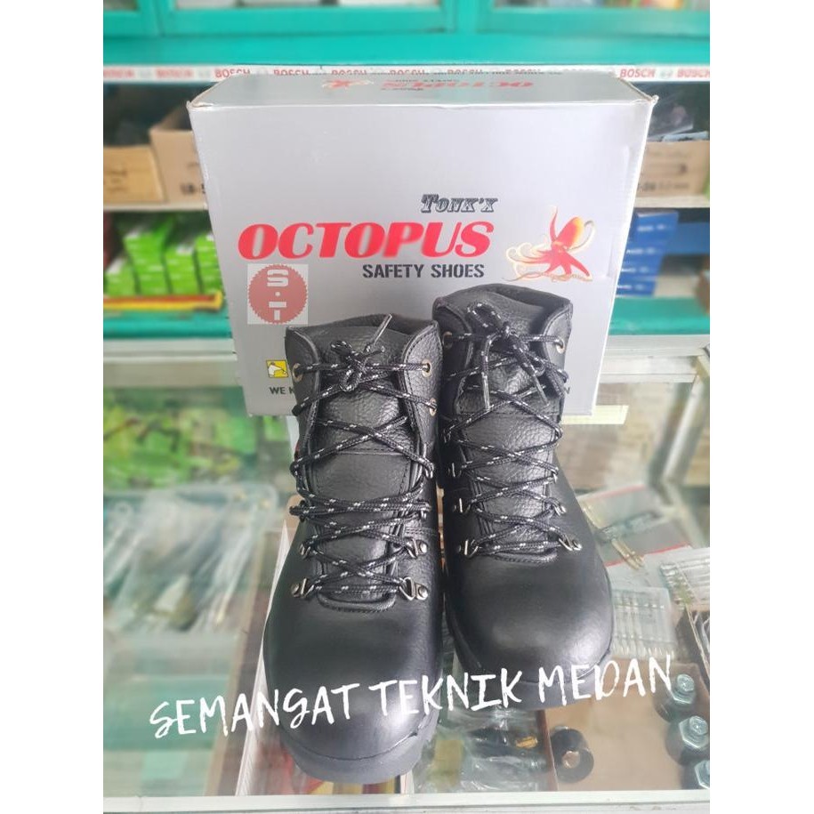 Ox605 Octopus Sepatu Safety Industrial Shoes Semi Boots Ox 605 Octopus  Ready