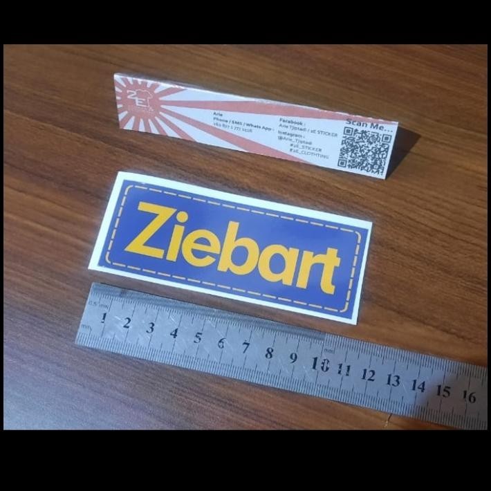 

GRATIS ONGKIR STIKER ZIEBART !!!!!!