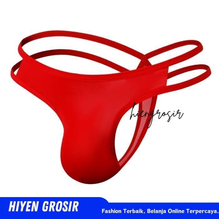 MEN THONG PRIA CELANA DALAM THONG PRIA RED     HIYEN GROSIR FANTASTIS 
