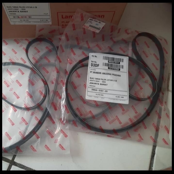 TERMURAH FANBELT FAN BELT TALI KIPAS AVANZA XENIA 2012 2013 2014 2015 ORIGINAL 