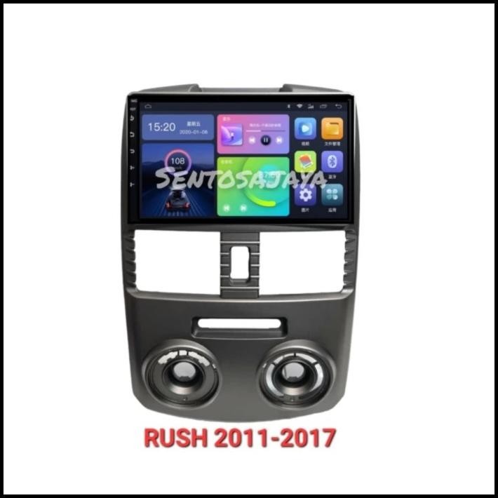 TERMURAH FRAME TAPE RUSH TERIOS 2011 - 2017 9INCH FRAME ANDROID TV MOBIL 