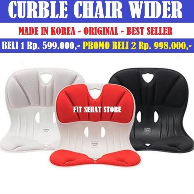 Curble Chair Wider Posture Corrector Penopang Postur Pinggang